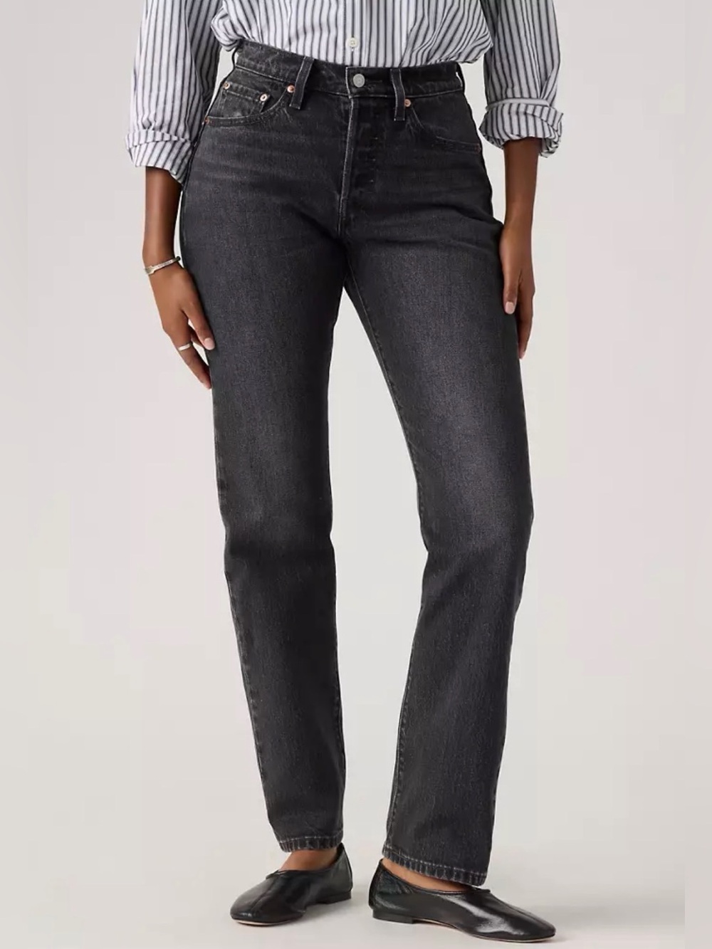 Levi’s 501 Curve Women’s Jeans - Washed Black